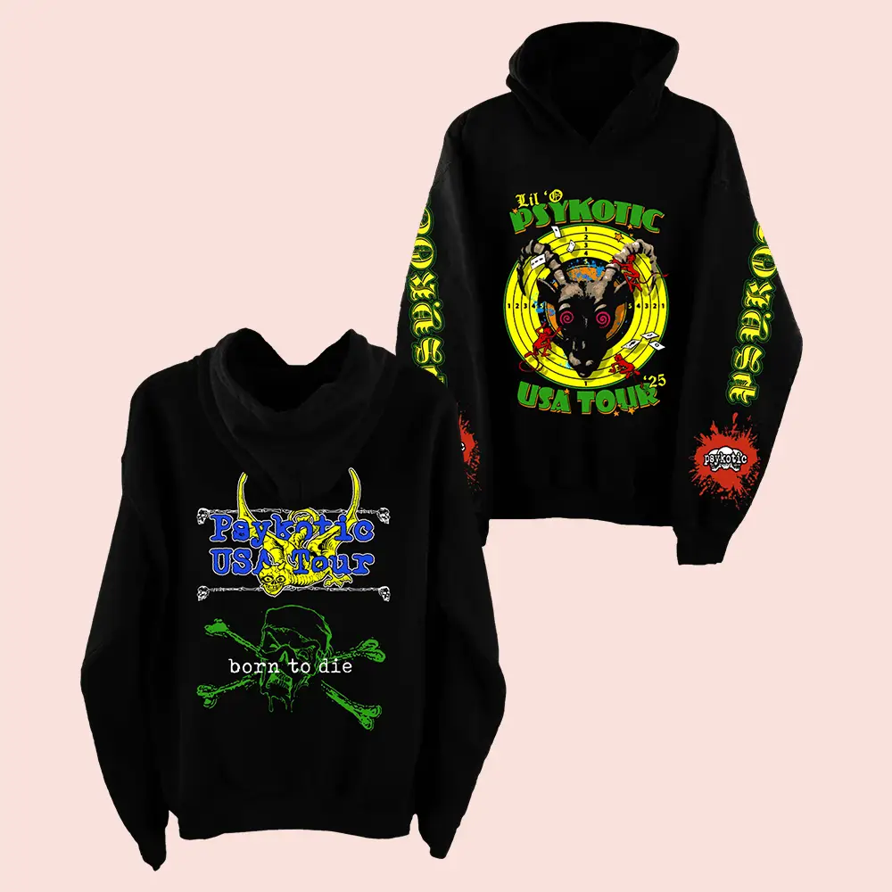 OsamaSon Merch Target Practice Hoodie Osamason Psykotic Tour Merch Hip Hop Lovers Gifts
