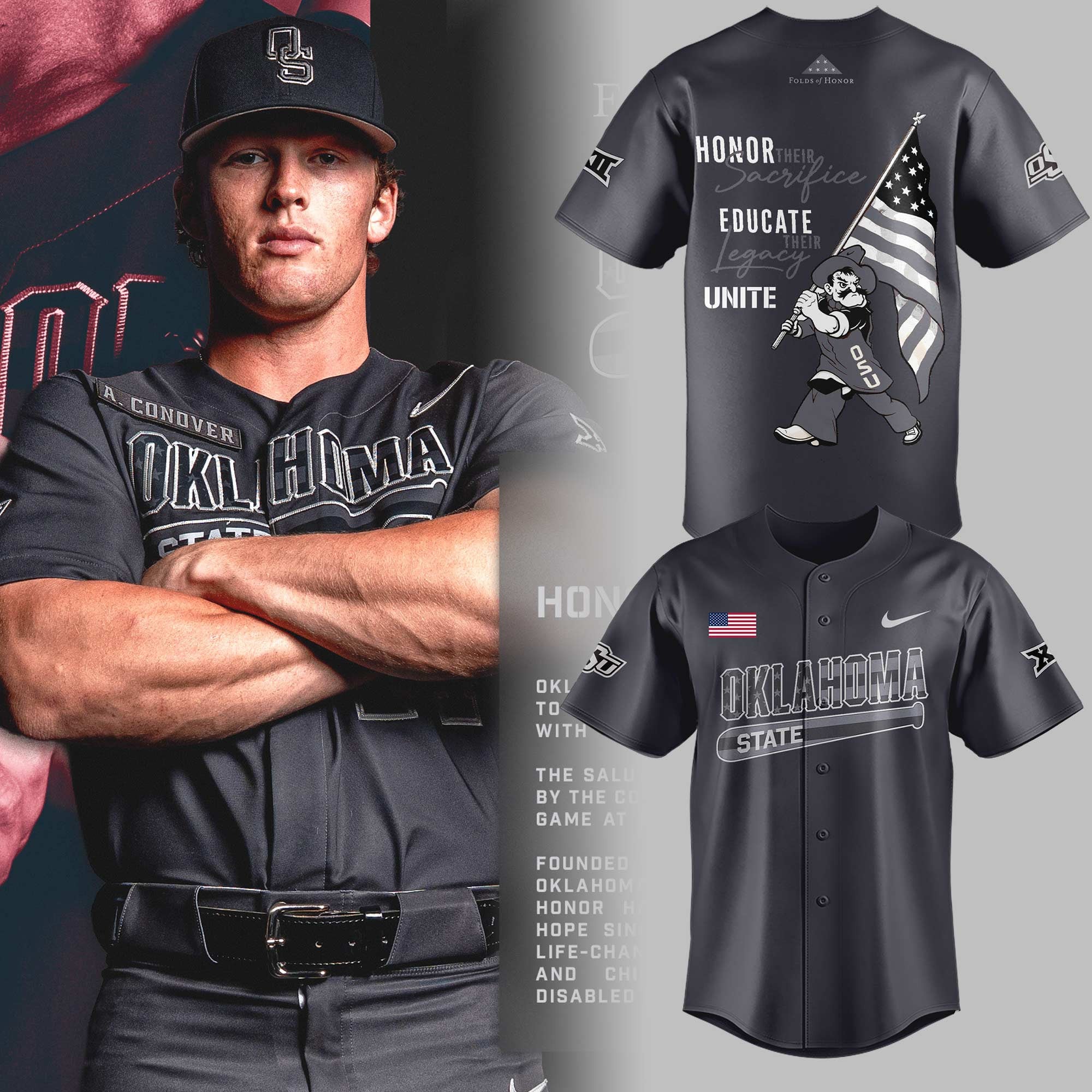 OSU Baseball Salute To Service Jersey 2026 Baseball Lovers Gifts For Him