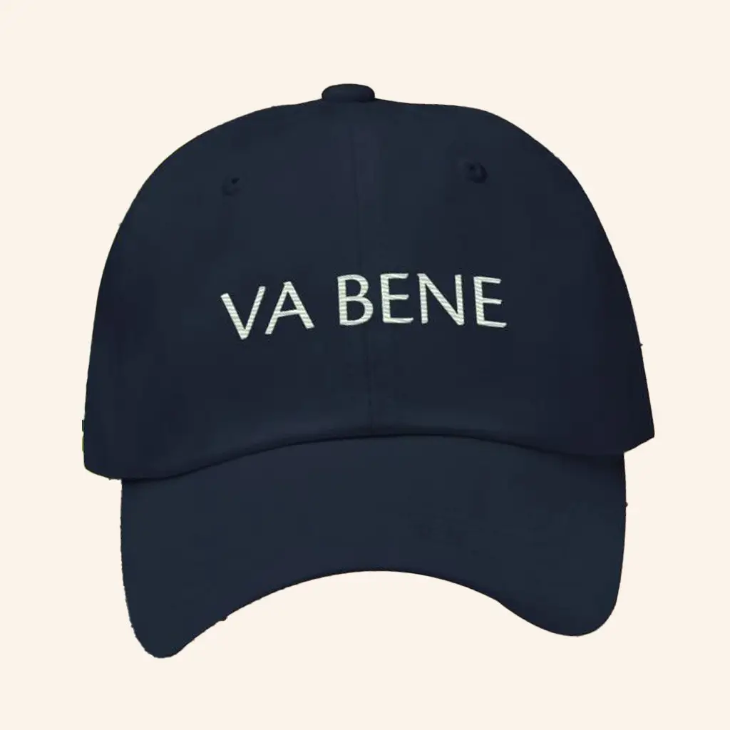 Otium Merch Va Bene Embroidered Hat Christmas Gifts For Him -WearandDecor