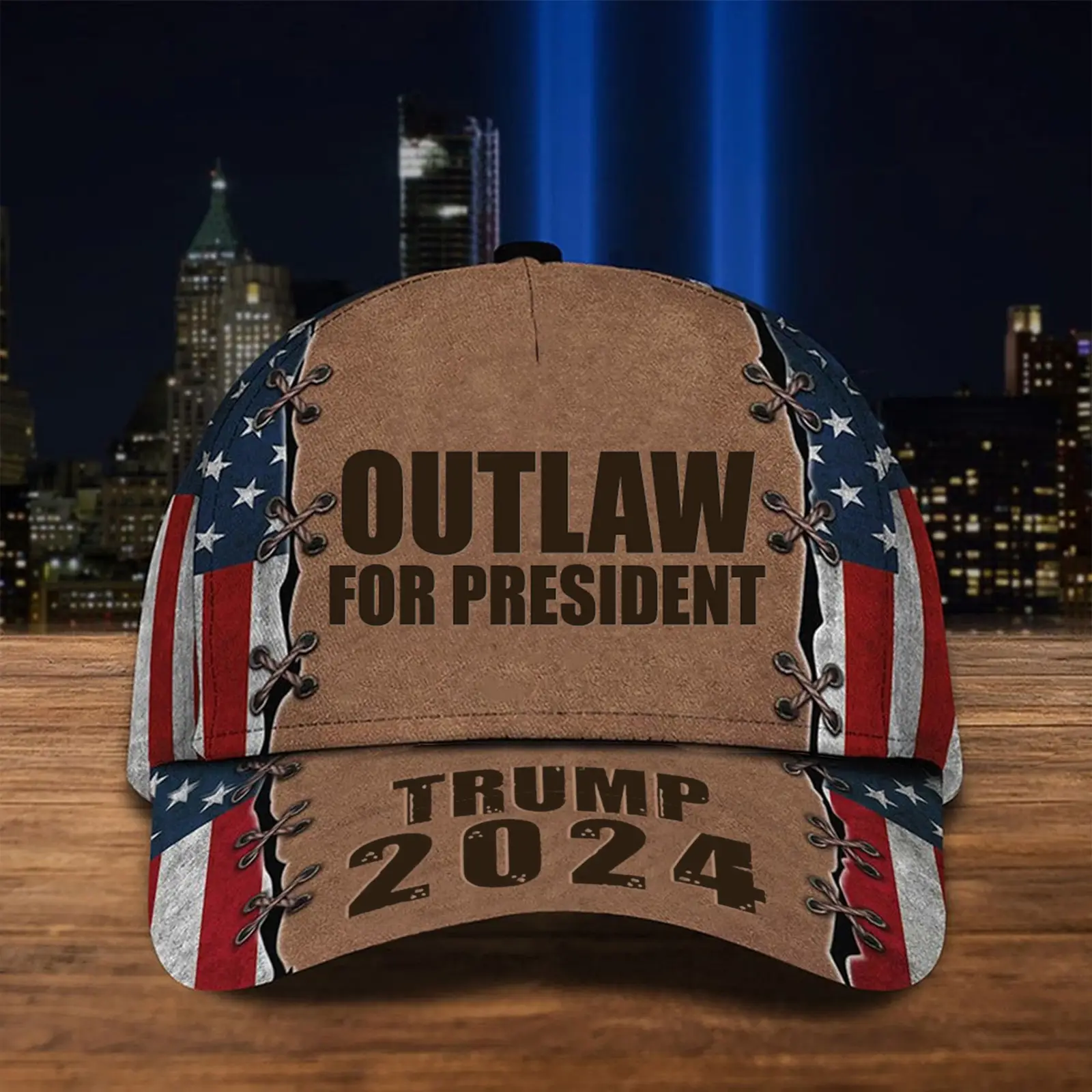 Outlaw For President Trump 2024 Hat Not Guilty Trump Hat Gifts For Republicans