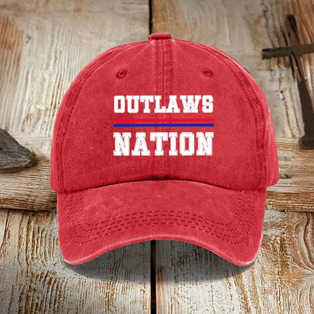 Outlaws Nation Hat Free Donald Trump Hat Trump 2024 Merch Gifts For Husband