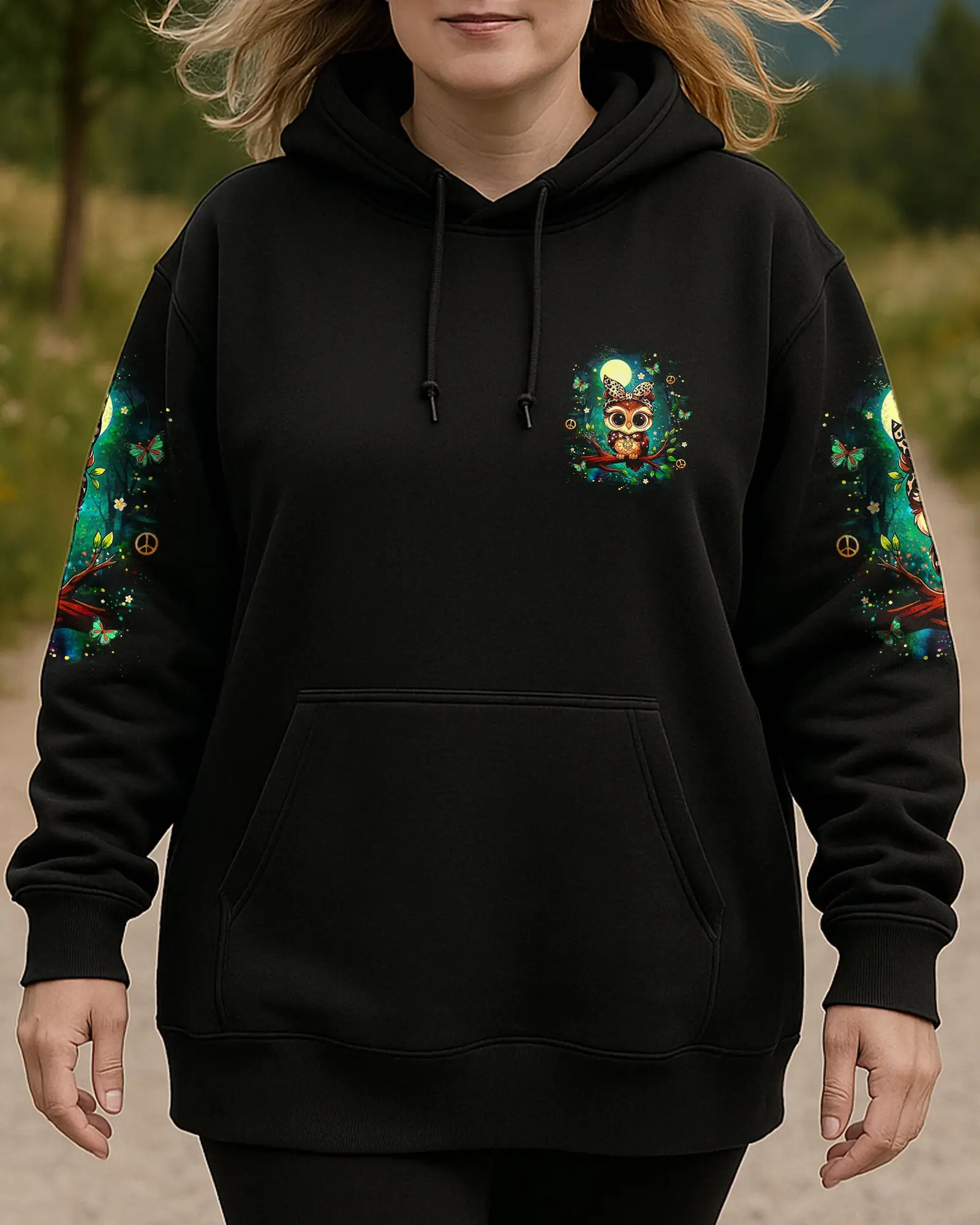 Owl Be You The World Will Adjust Hoodie Inspirational Quote Pullover Gift For Daughter