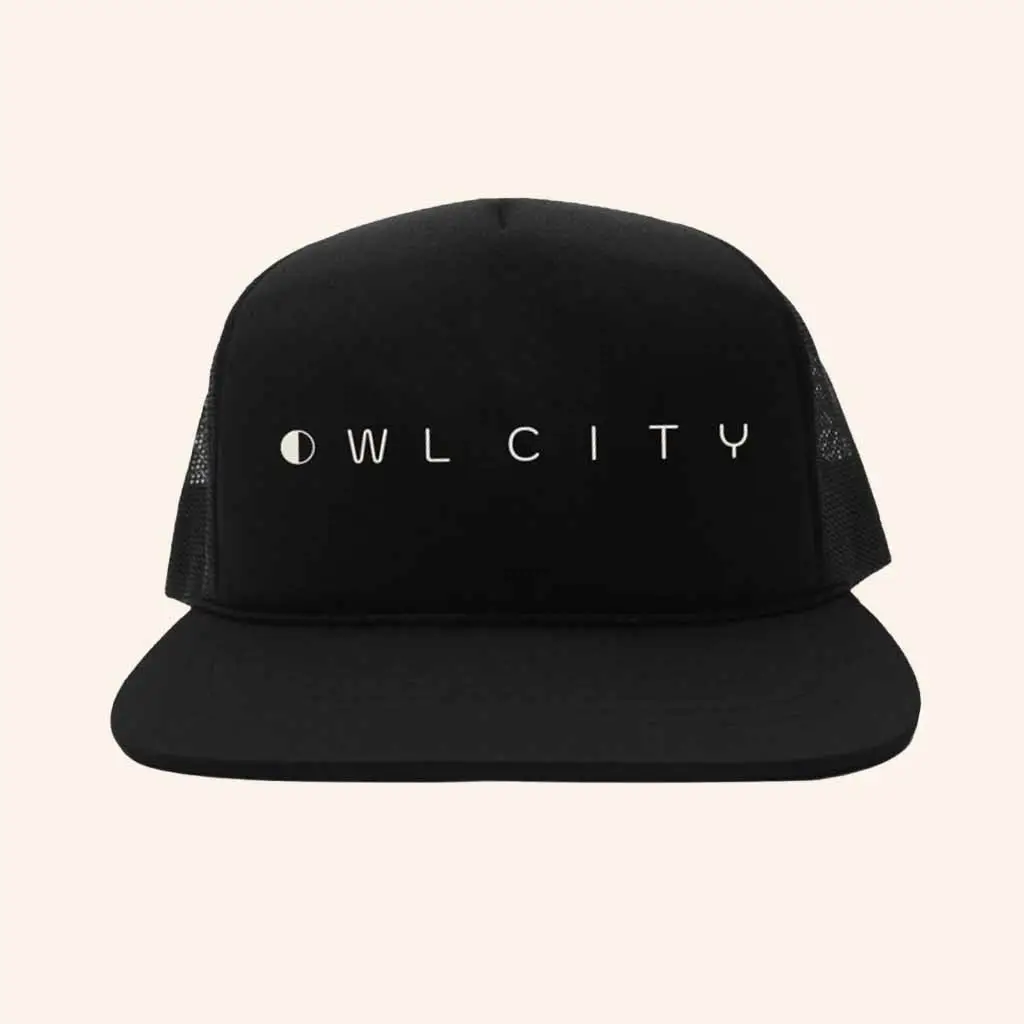 Owl City Merch Moon Phase Trucker Hat Christmas Present Ideas For Dad -WearandDecor