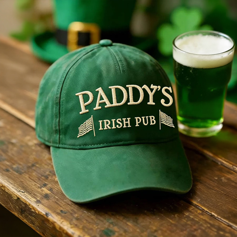 Paddys Irish Pub St Patrick's Day Hat Saint Patrick's Day 2026 Baseball Cap Unique Gift Idea