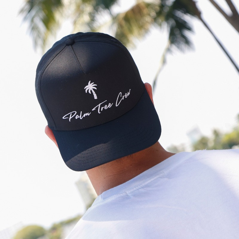 Palm Tree Crew Hat Top Summer Trendy Vacation Trucker Cap Great Gift For Boyfriend