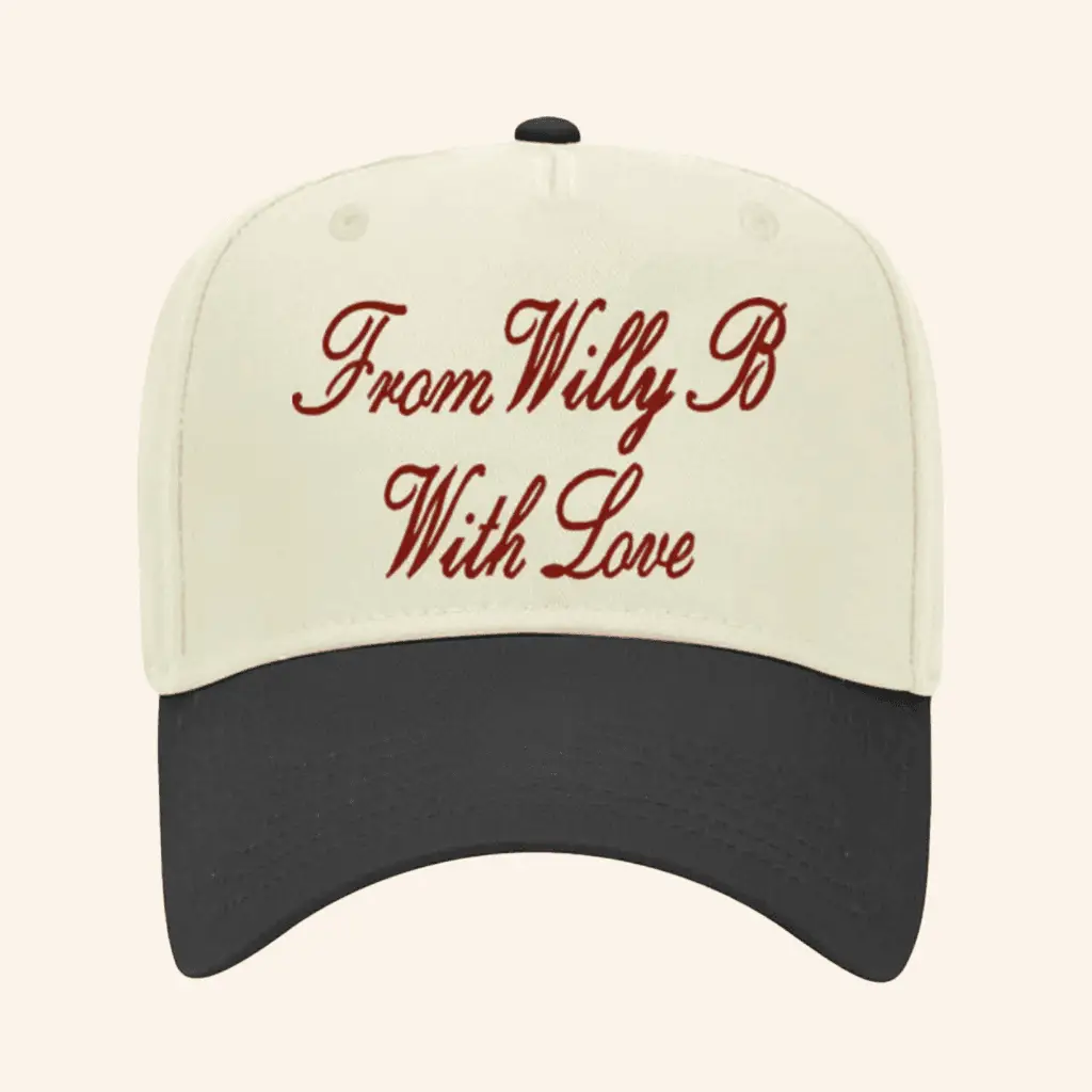 Palmetto Moon Online Merch From Willy B With Love Embroidered Hat Him Gifts -WearandDecor