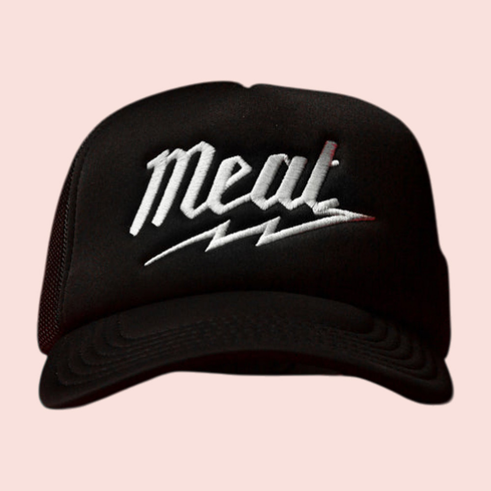 Papa Meat Merch Meat Trucker Hat Meatcanyon Cap Present For Boyfriend