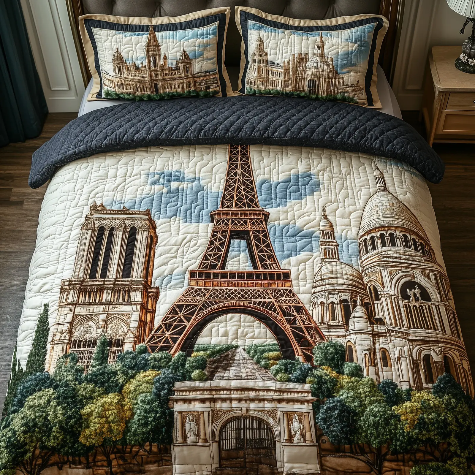Paris Dreams Quilted Bedding Set Refresh Your Room