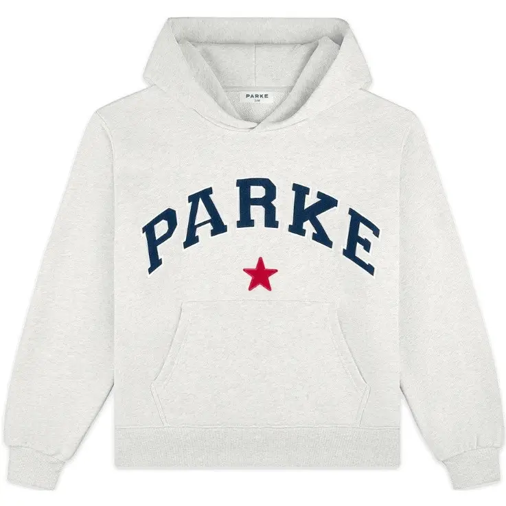 Parke Hoodie Parke Varsity Star Hooded Sweatshirt Parke Clothing Special Mothers Day Gift