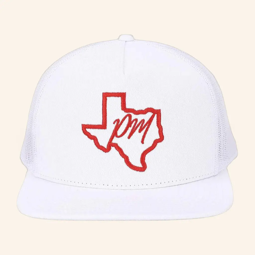 Parker McCollum Merch Tour 2025 PM x Southern String Texas Trucker Hat Snapback Embroidered -WearandDecor Parker McCollum Merch Tour 2025 PM x Southern String Texas Trucker Hat Snapback Embroidered -WearandDecor - Image 1
