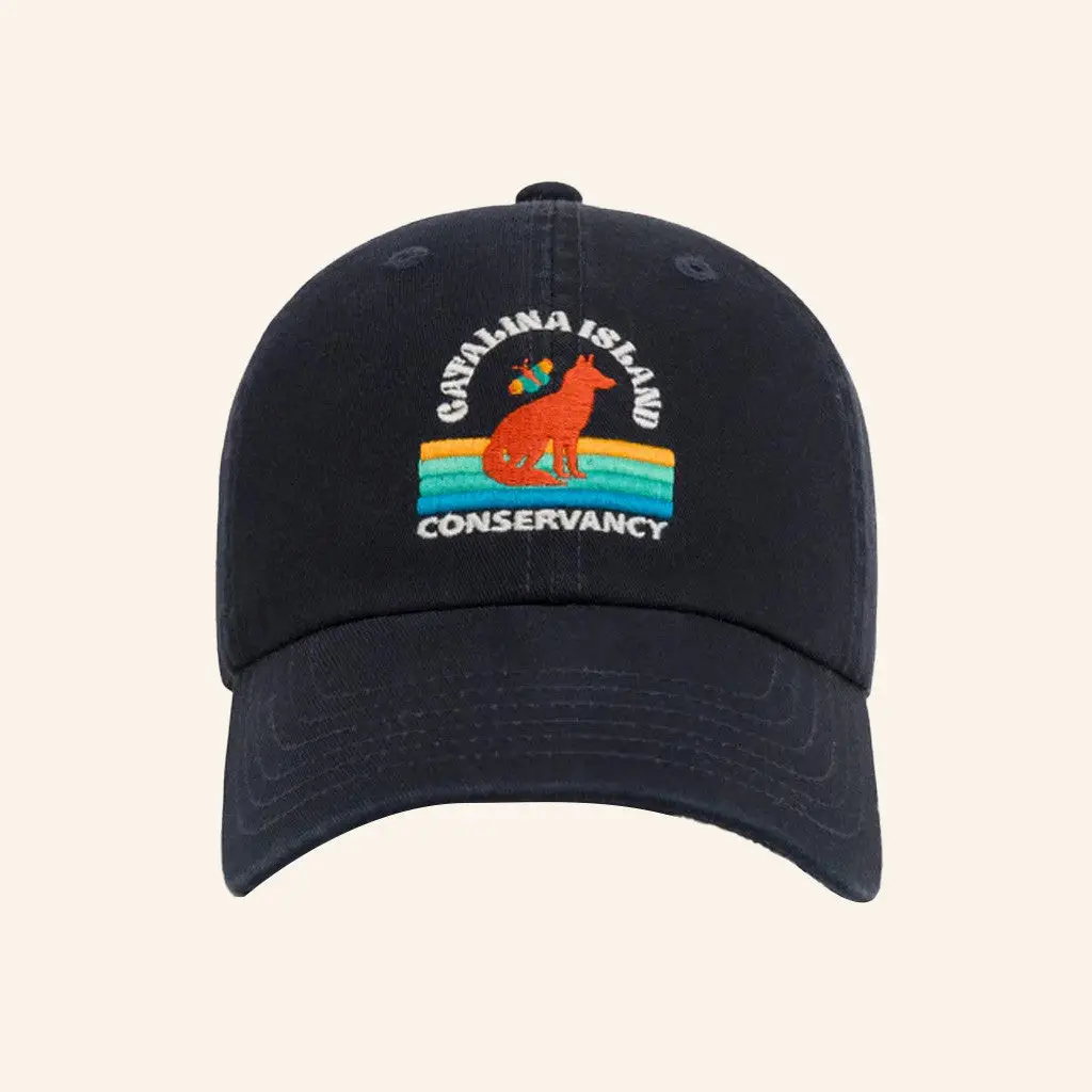 Parks Project Merch Catalina Island Fox Hat Embroidered Gift Ideas For Dad -WearandDecor