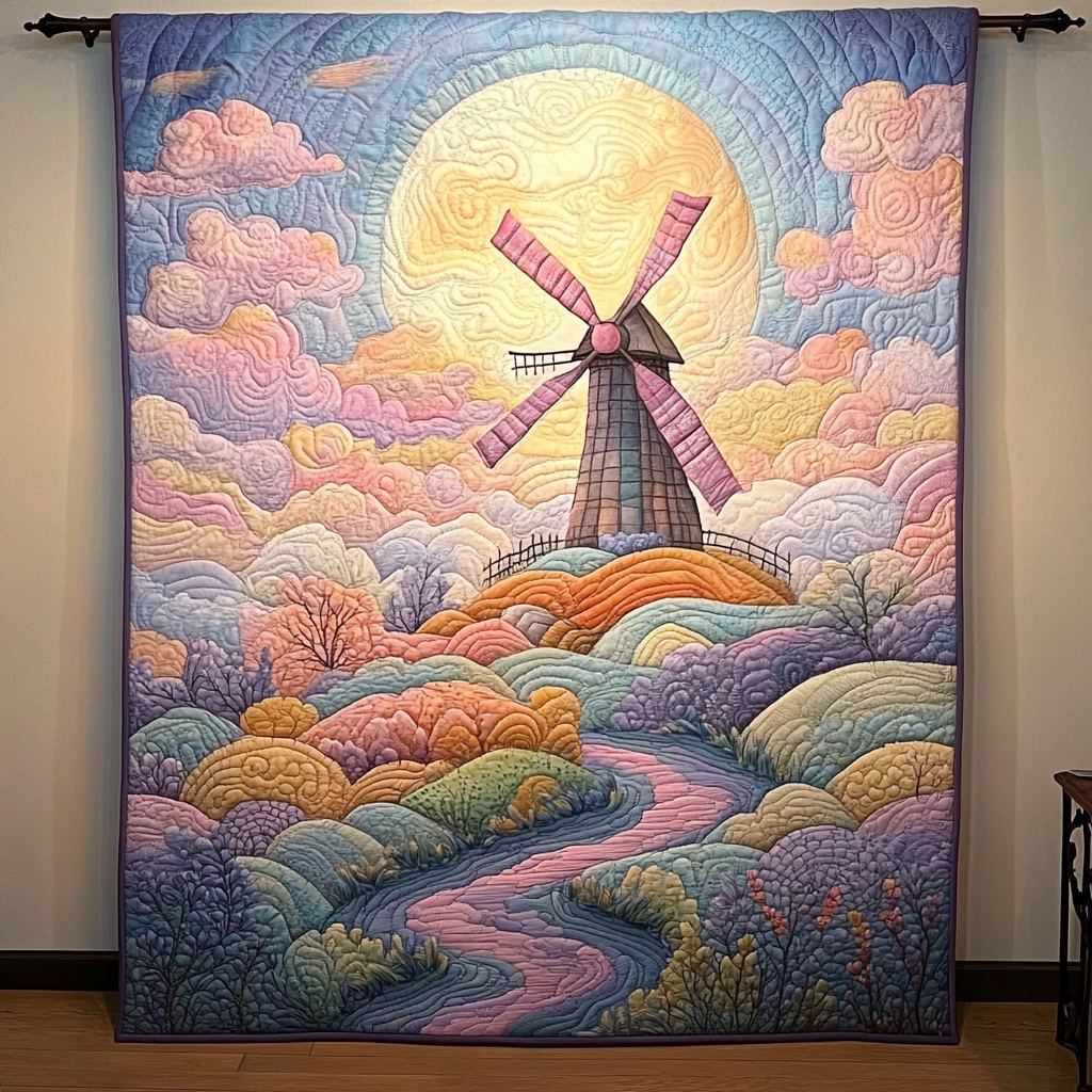 Pastoral Charm Quilted Blanket Christmas Throw Blanket Presents For Nature Lovers