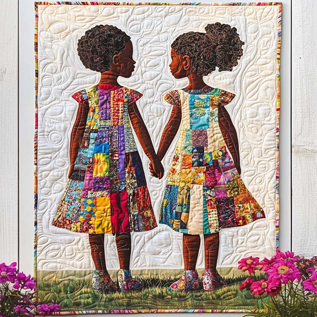 Patchwork Dreams Quilted Blanket Sofa Couch Throw Blanket African American Gifts For Women Patchwork Dreams Quilted Blanket Sofa Couch Throw Blanket African American Gifts For Women - Image 1