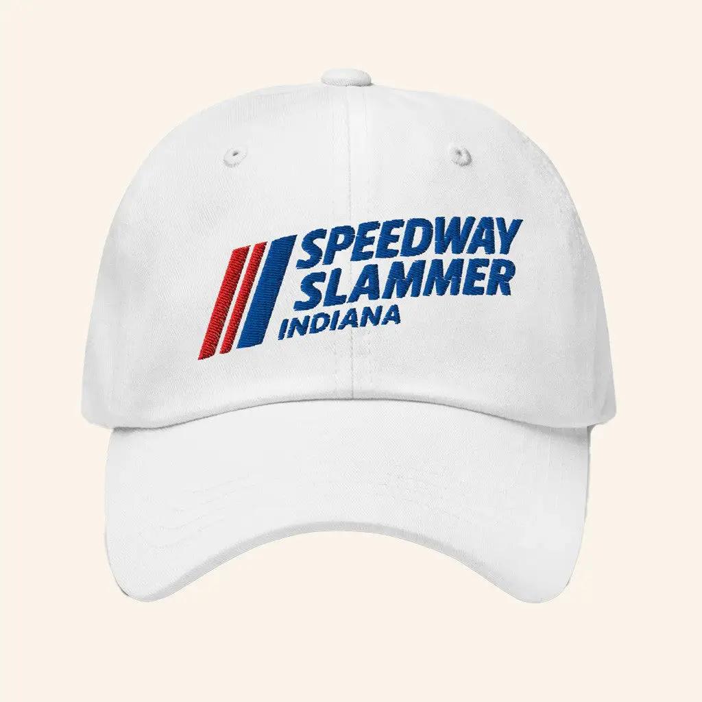 Patriot Depot Merch Patriot Indiana Speedway Slammer Embroidered Hat Dad Gifts -WearandDecor Patriot Depot Merch Patriot Indiana Speedway Slammer Embroidered Hat Dad Gifts -WearandDecor - Image 1