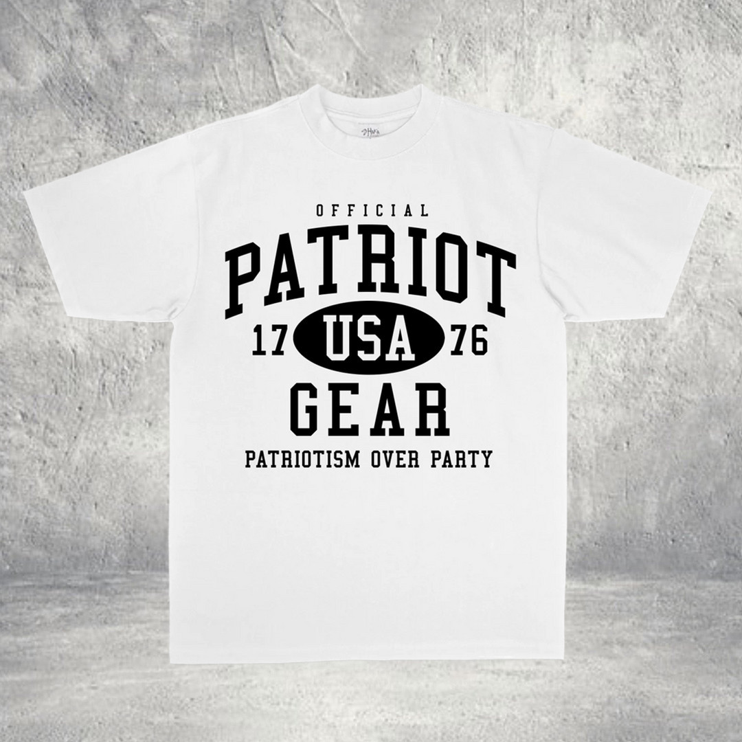 Patriot Gear Merch Patriot 1776 Shirt Patriotism Over Party Tee 250th Anniversary Gift