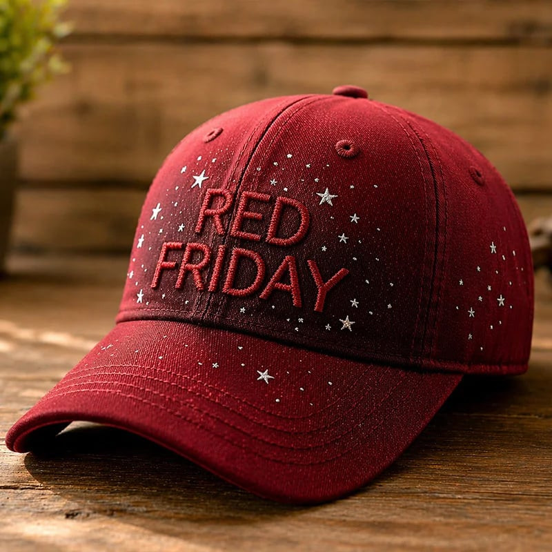 Patriotic Stars Red Friday Baseball Cap Remember Everyone Deployed Hat Gift Ideas Patriotic Stars Red Friday Baseball Cap Remember Everyone Deployed Hat Gift Ideas - Image 1