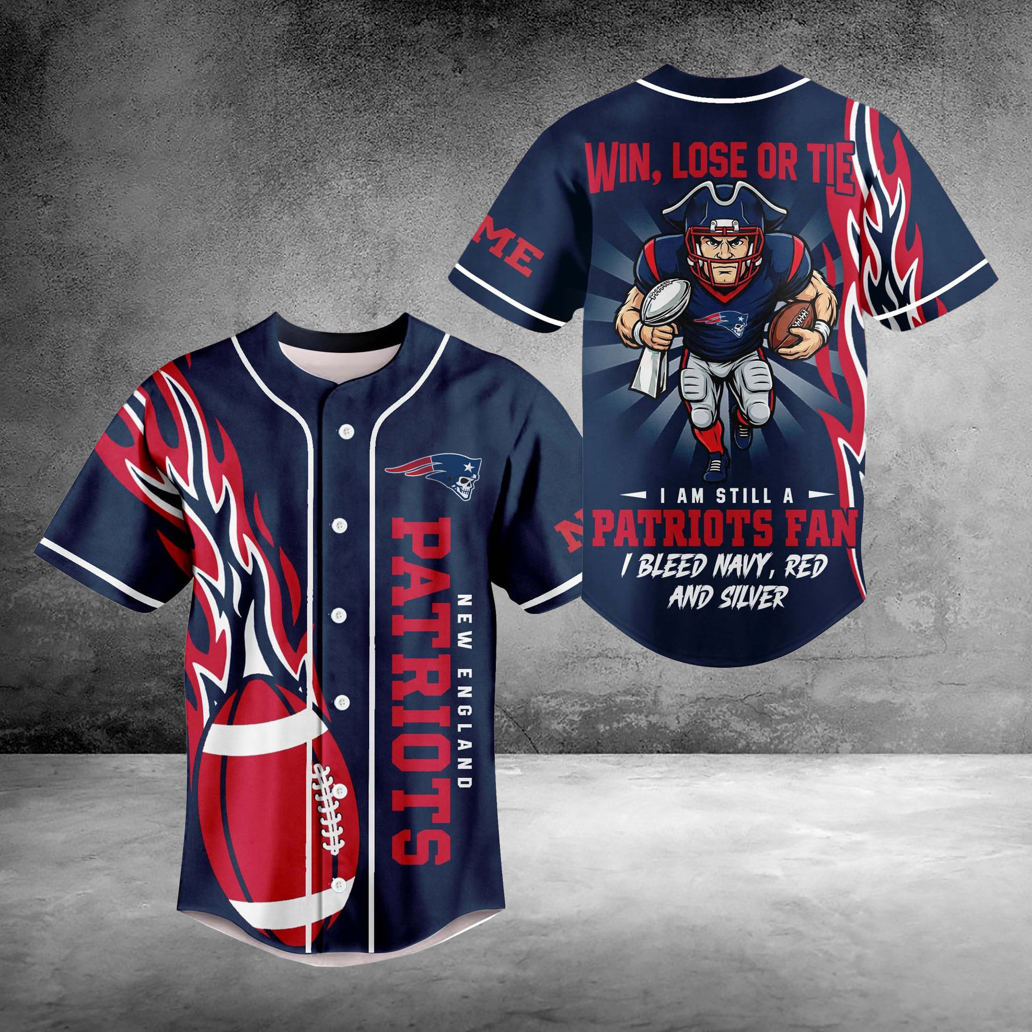 Patriots Champions Jersey NE Patriots Win Lose Or Tie Clothing Gift For Fans