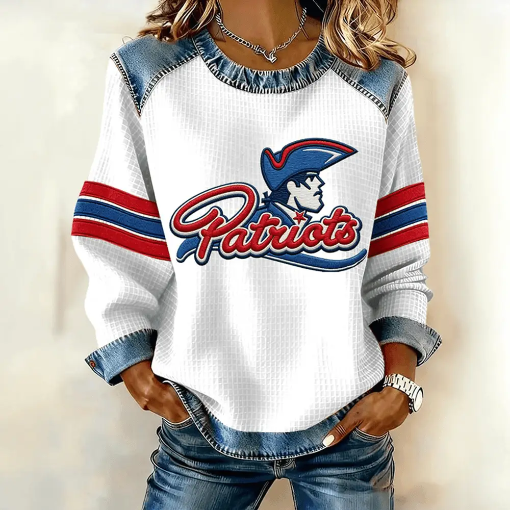 Patriots Football Sweatshirt New England Patriots Merchandise Fan Gear