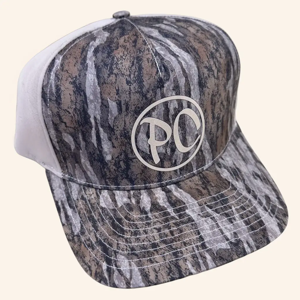 Paul Cuffaro Merch Bottomland Camo PC Logo Embroidered Hat Gifts For Father Paul Cuffaro Merch Bottomland Camo PC Logo Embroidered Hat Gifts For Father - Image 1