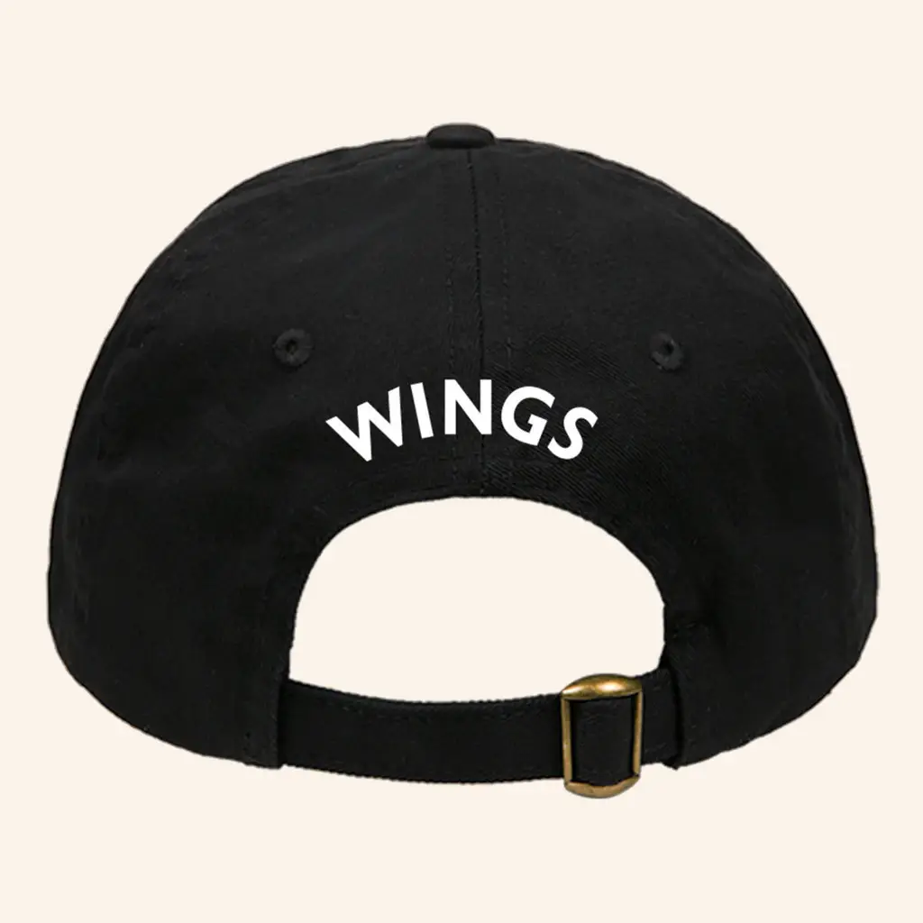 Paul McCartney Tour Merch Wings Logo Embroidered Hat Gifts For Music Lovers -WearandDecor