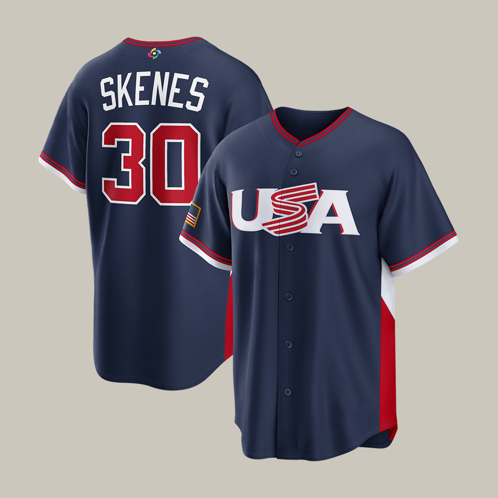 Paul Skenes USA World Baseball Classic Jersey USA Baseball Clothes Gift For Fans