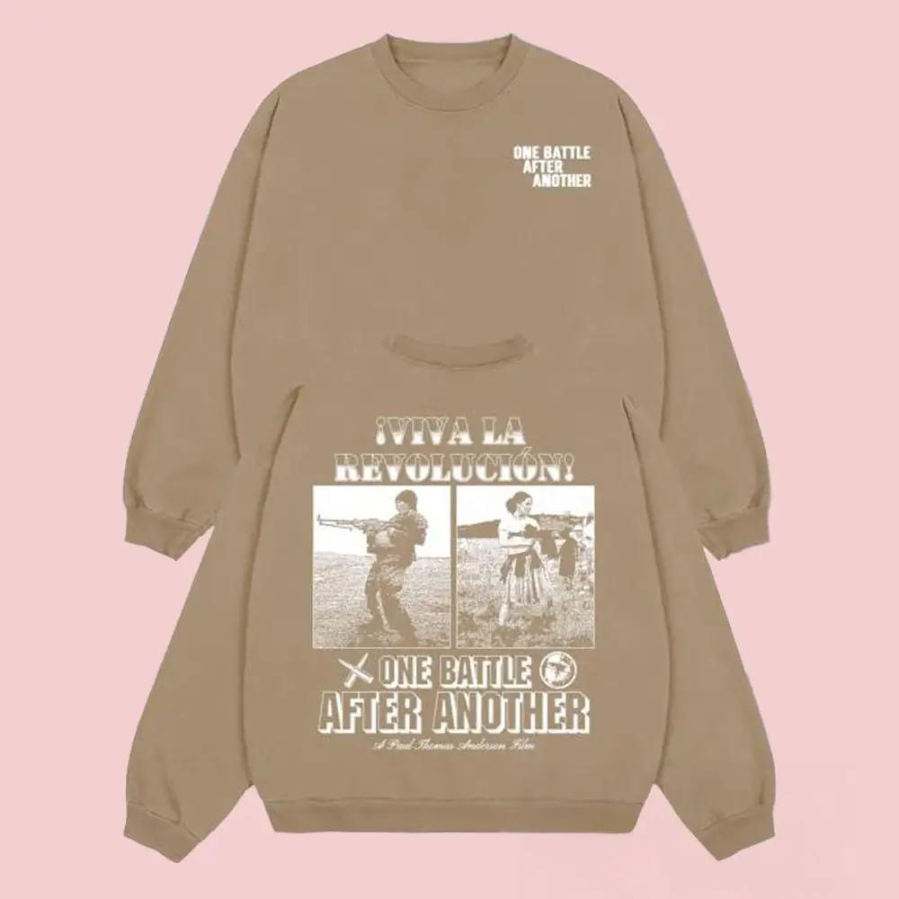 Paul Thomas Anderson Merch Viva La Revolucion One Battle After Another Sweatshirt For Fans