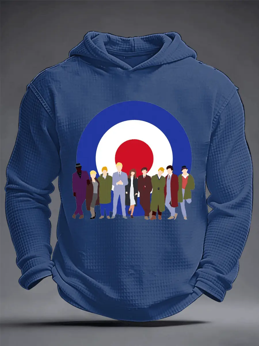Paul Weller Merch Quadrophenia Hooded Sweatshirt Cool Gifts For Music Enthusiasts Paul Weller Merch Quadrophenia Hooded Sweatshirt Cool Gifts For Music Enthusiasts - Image 1