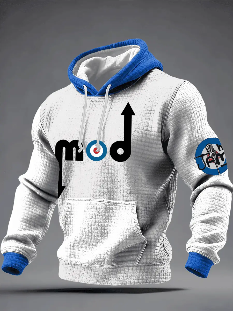 Paul Weller Merch The Jam The Mod Hoodie Best Presents For Music Lovers