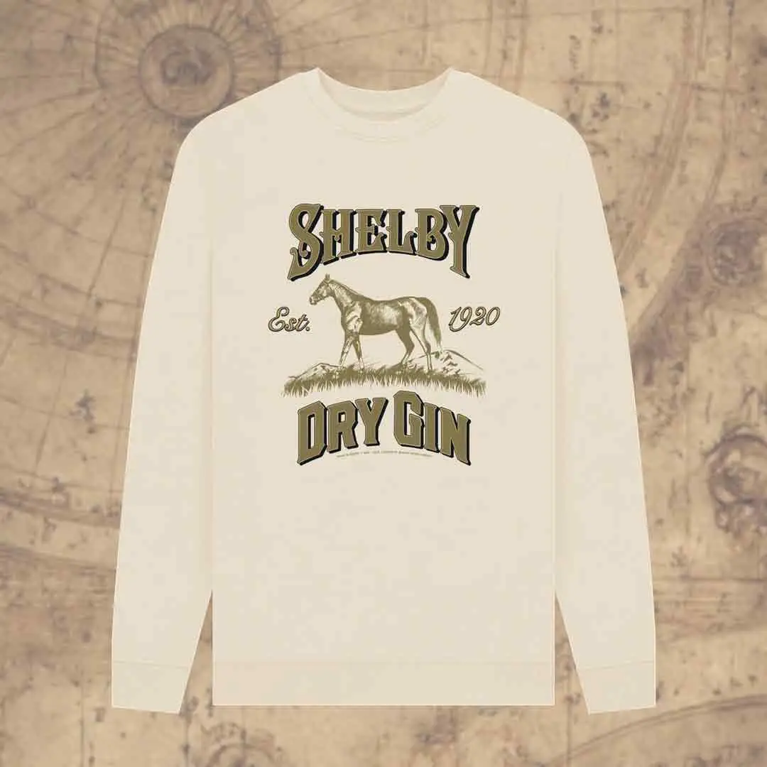 Peaky Blinders Merch Shelby Dry Gin Sweatshirt Retro 1920s Crime Series Clothes Gift For Fans