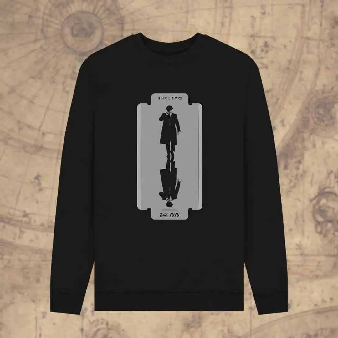 Peaky Blinders Merch Tommy Shelby Sweatshirt British Crime Drama Clothes Gift for Him