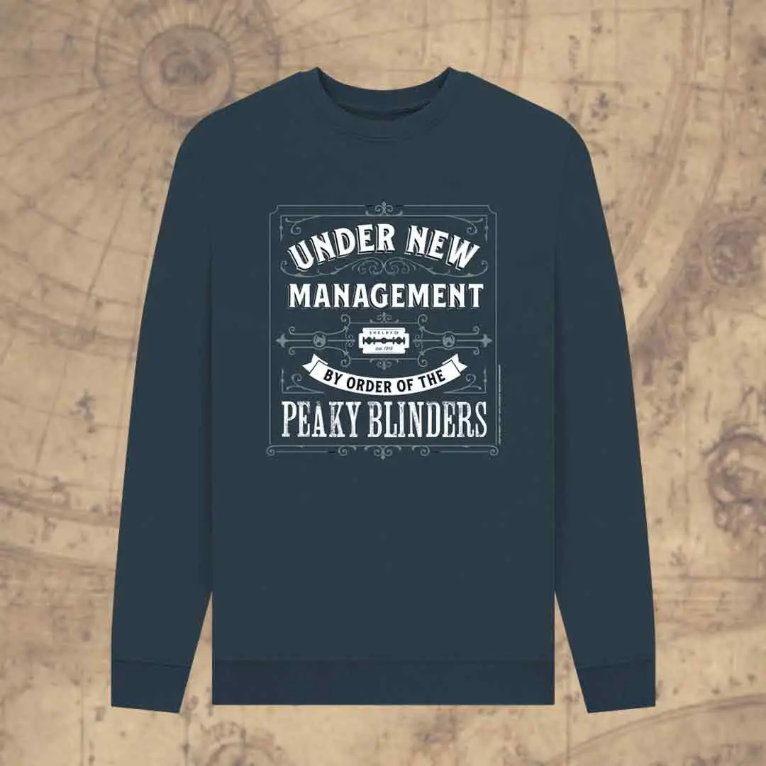 Peaky Blinders Merch Under New Management Sweatshirt The Immortal Man Clothing Mens Gift Peaky Blinders Merch Under New Management Sweatshirt The Immortal Man Clothing Mens Gift - Image 1