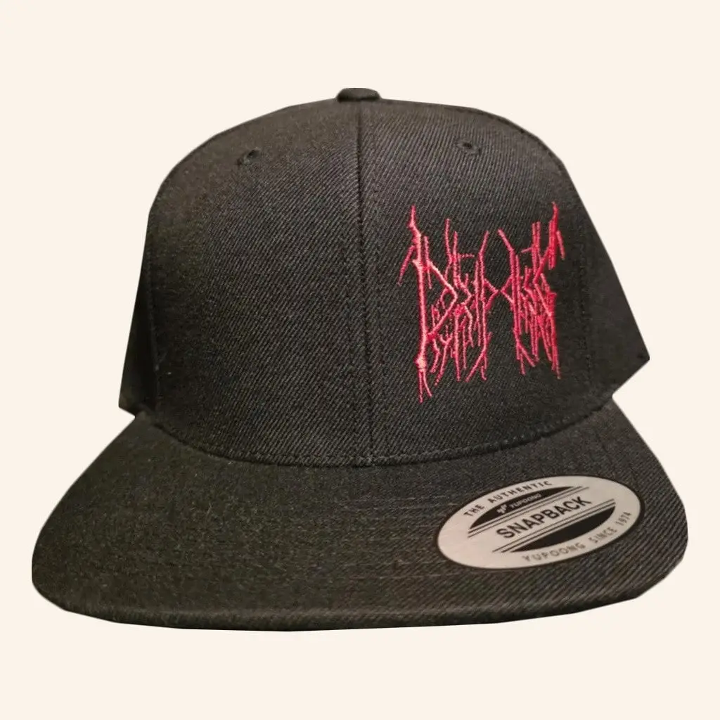 Peeling Flesh Merch Dripping Snapback Hat Devourment Peeling Flesh Embroidered Hat Gifts For Him -WearandDecor Peeling Flesh Merch Dripping Snapback Hat Devourment Peeling Flesh Embroidered Hat Gifts For Him -WearandDecor - Image 1