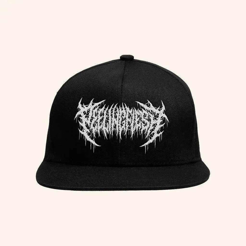 Peeling Flesh Merch Peeling Flesh Embroidered Snapback Hat Music Related Gifts For Guys -WearandDecor