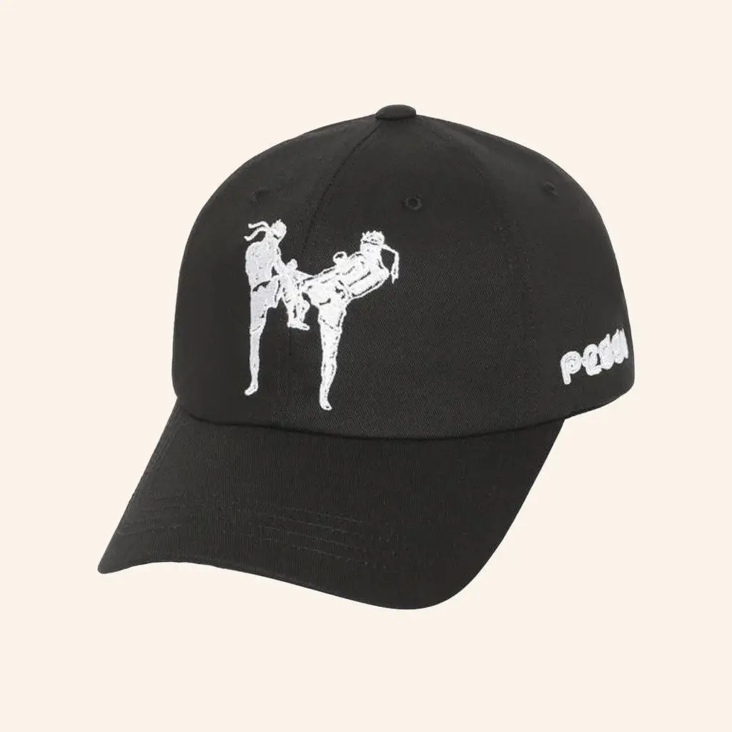 Peggy Goods Merch Muay Thai Embroidered Hat Gift Ideas For Dad -WearandDecor