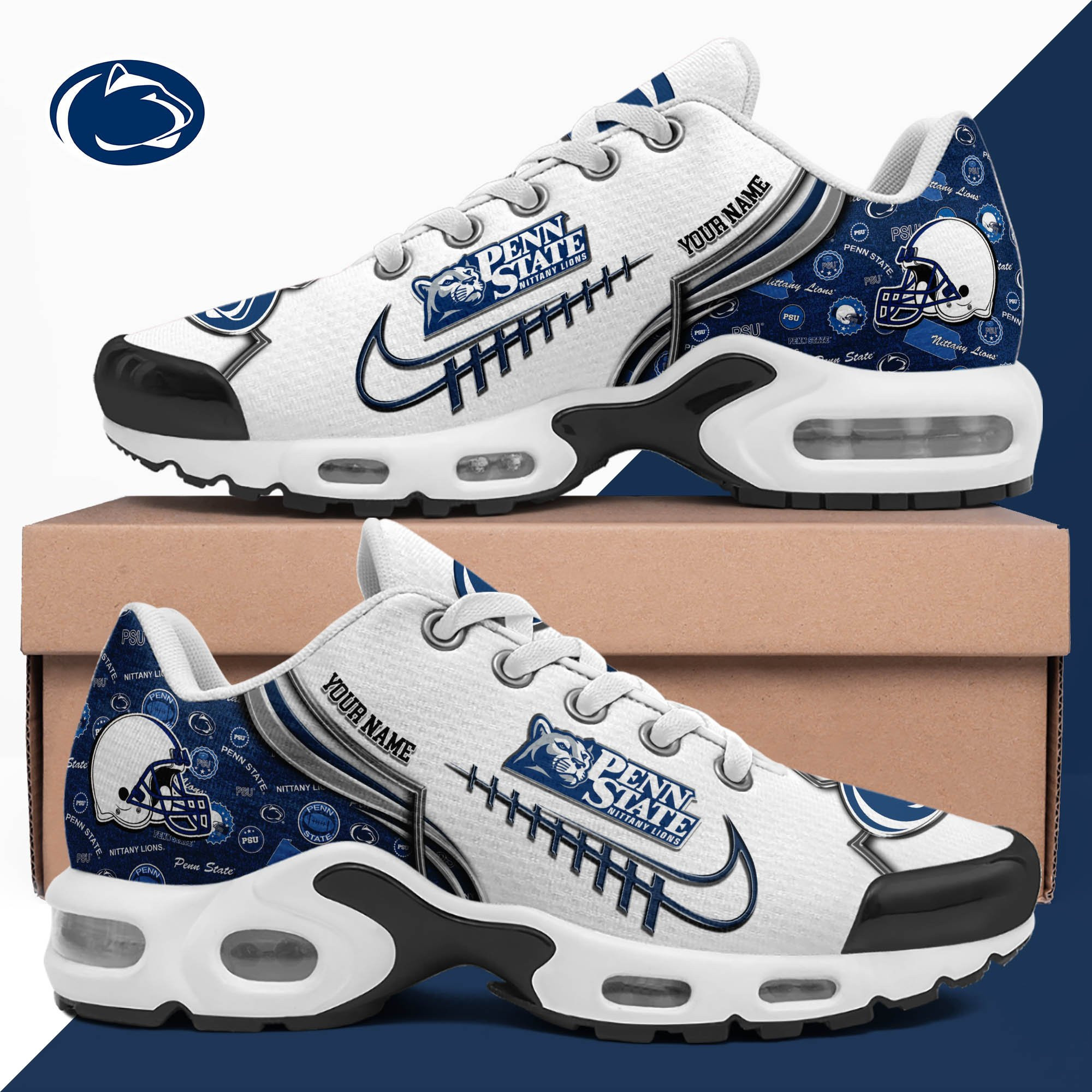 Penn State Nittany Lions Shoes 2026 Version Custom Your Name 642