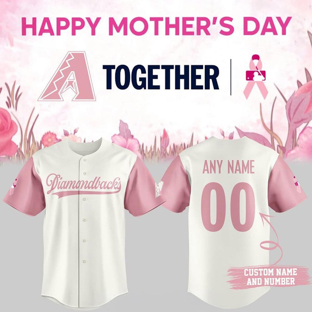 Personalized Arizona Diamondbacks 2026 Mother's Day Baseball Jersey Diamondbacks Merch