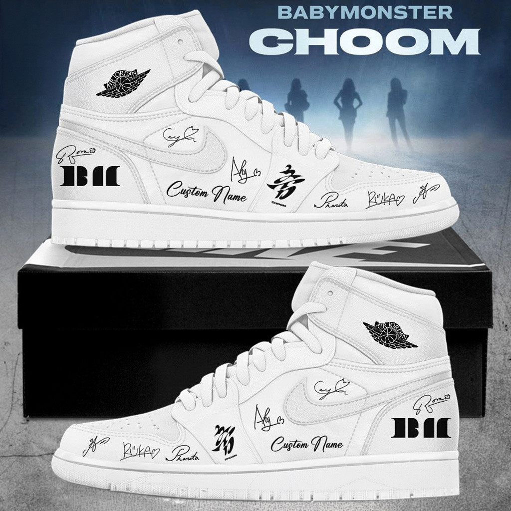Personalized Babymonster Choom World Tour 2026 Air Jordan 1 Shoes Sneakers Babymonster Merch