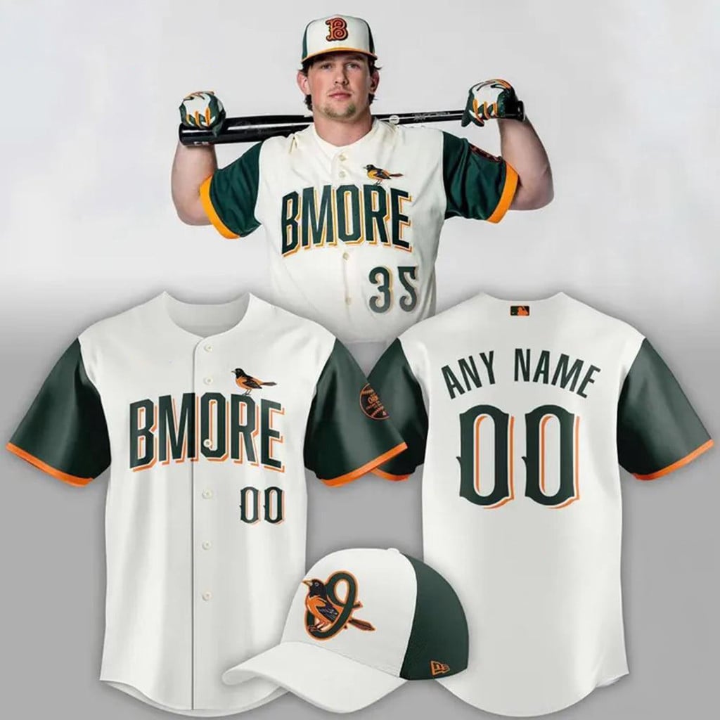 Personalized Baltimore Orioles Camden Yards City Connect Baseball Jersey 2026 Orioles Merch
