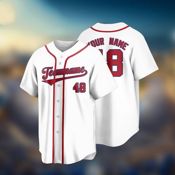 Personalized Baseball Jersey 2026 World Baseball Classic Merch Baseball Game Day Outfits