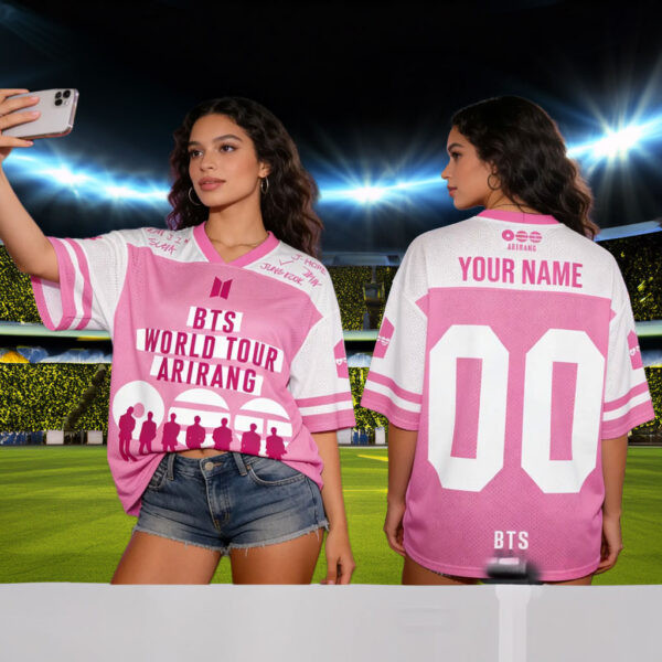 Personalized BTS World Tour Arirang Jersey BTS World Tour Arirang Apparel Kpop Music Lover Present
