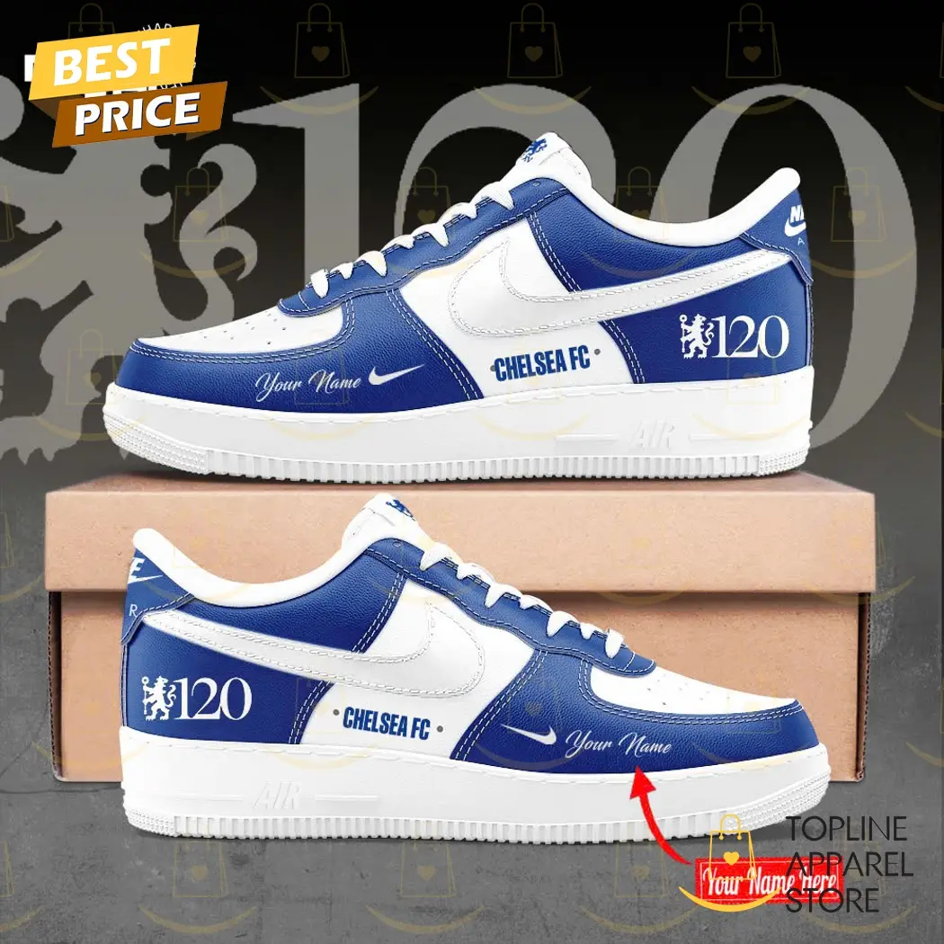 Personalized Chelsea F.C 120th Anniversary Air Force 1