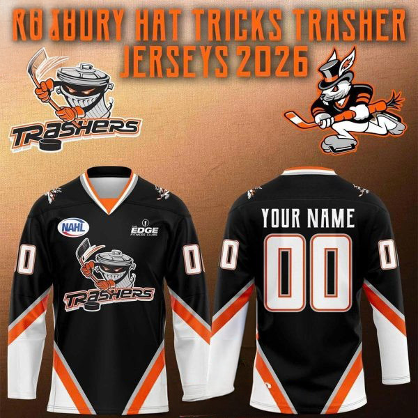 Personalized Danbury Hat Tricks X Trashers Tribute Night 2026 Hockey Jersey Shirt Gift For Him