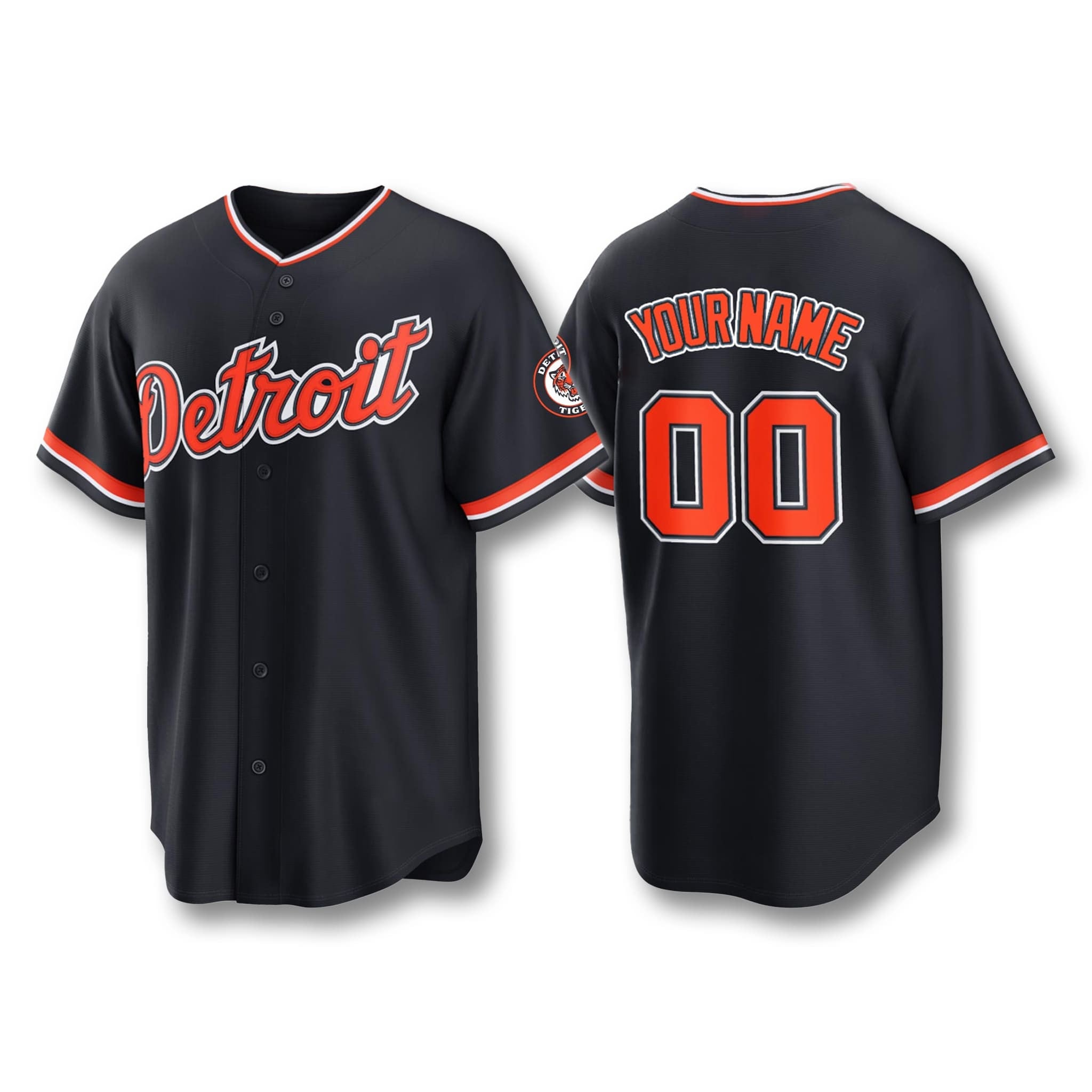 Personalized Detroit Tigers 2026 Alternate Jersey Orange Tigers Merch Gifts For Baseball Lovers