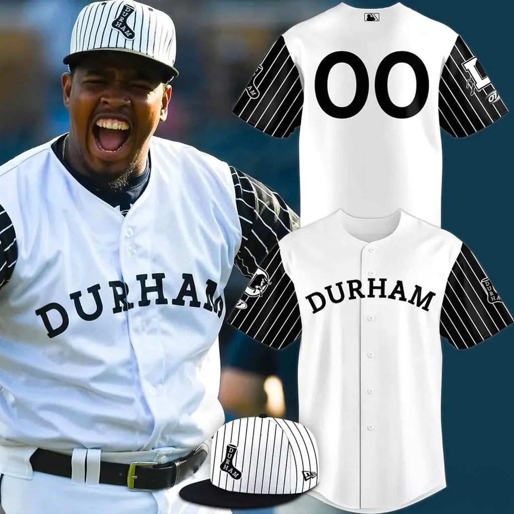 Personalized Durham Bulls Black Sox Jackie Robinson Day 2026 Jersey Gifts For Baseball Fans