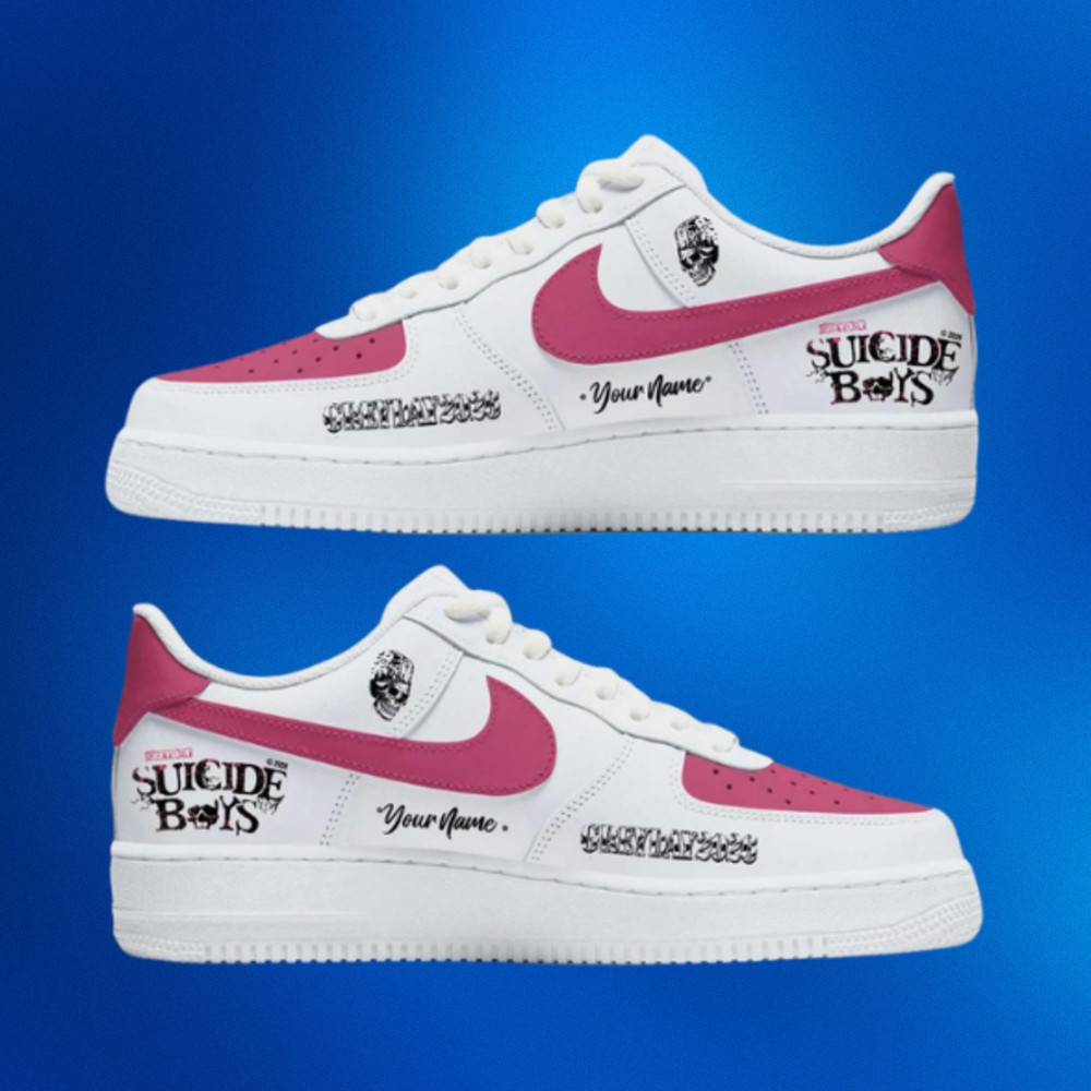 Personalized Grey Day 2026 Suicideboys North American Tour AF1 Shoes Sneakers Hip Hop Lover Gift