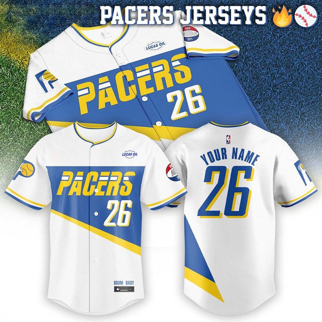 Personalized Indiana Pacers 2026 City Swingman Jersey Pacers Merch Basketball Fan Gift Ideas