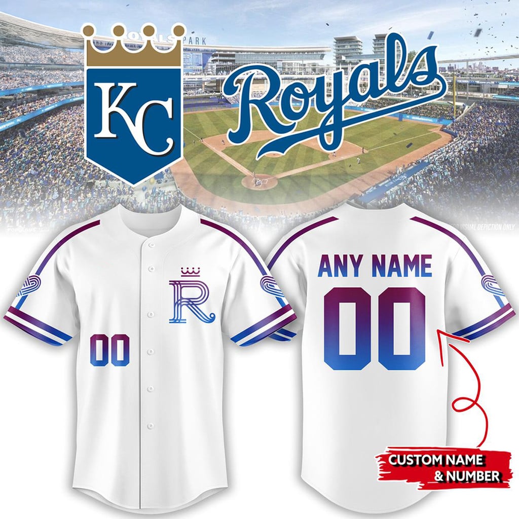 Personalized Kansas City Royals 2026 City Connect Baseball Jersey KC Royals Merch Fan Gifts