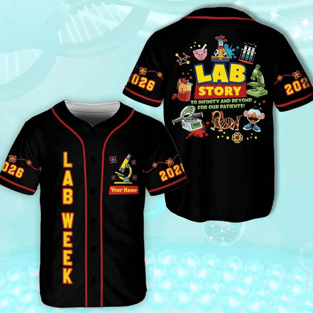Personalized Lab Story Medical Lab Week 2026 Jersey Birthday Gift For Son