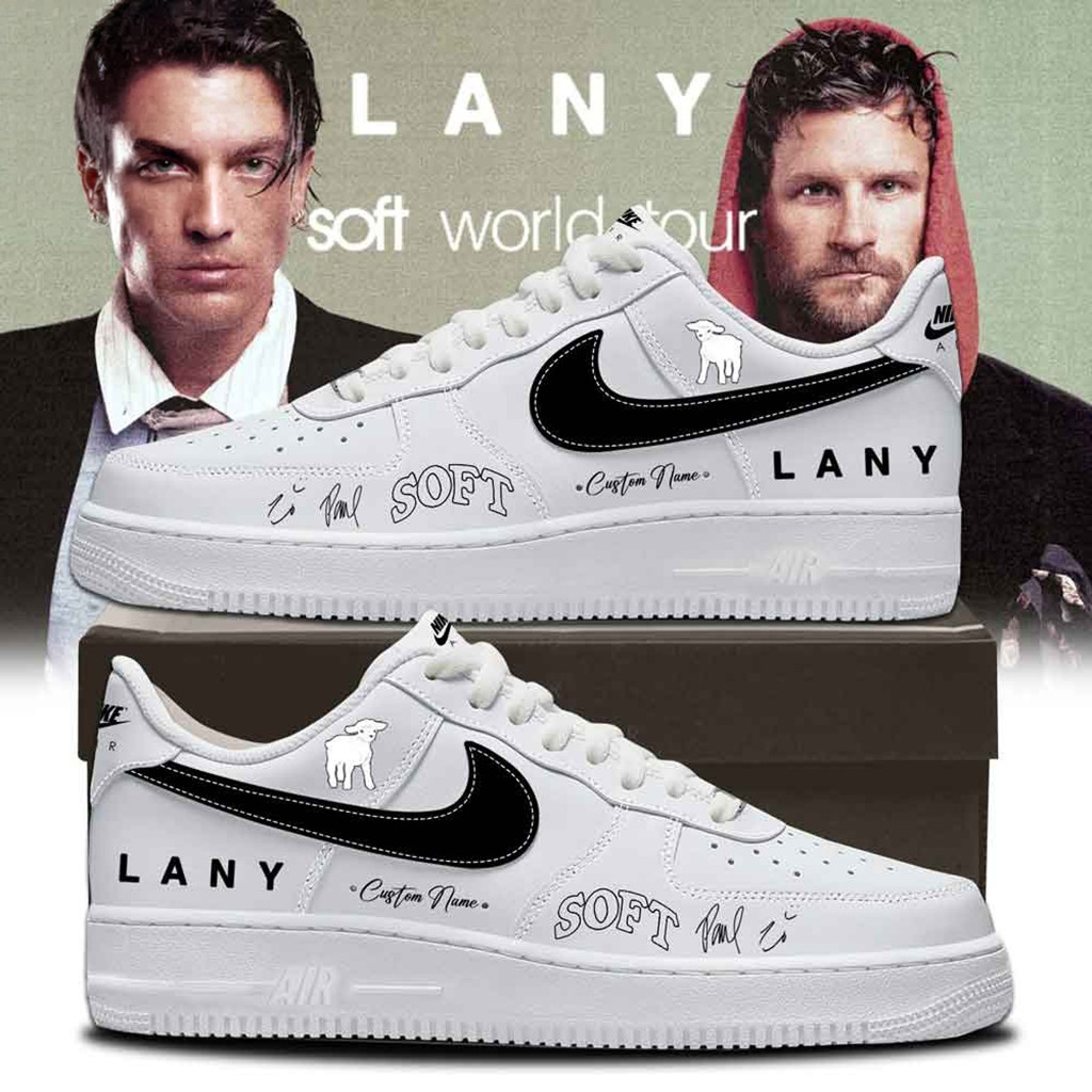 Personalized LANY A Beautiful Blur World Tour Air Force 1 Shoes Sneakers 2026 LANY Band Merch