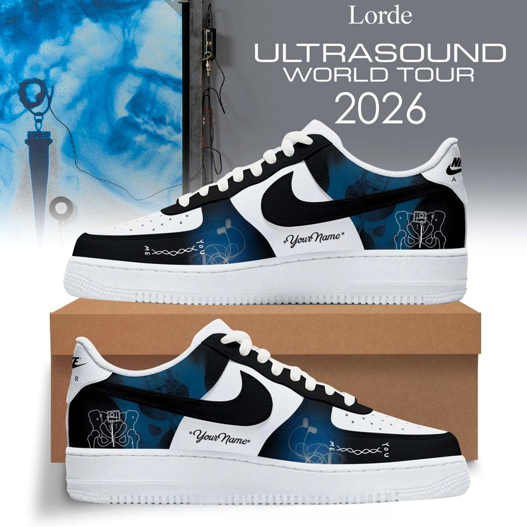 Personalized Lorde Ultrasound World Tour 2026 Air Force 1 Shoes Lorde Merch Gifts For Music Fan Personalized Lorde Ultrasound World Tour 2026 Air Force 1 Shoes Lorde Merch Gifts For Music Fan - Image 1
